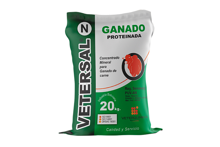 Vetersal Ganado 3% Proteinada